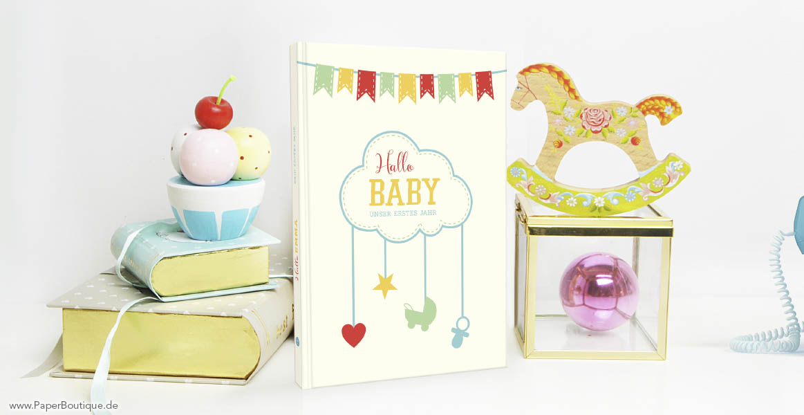 Personalisiertes Babytagebuch